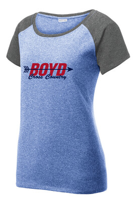 XC/T&amp;F Fan Wear - Arrow - Heather Scoop Neck