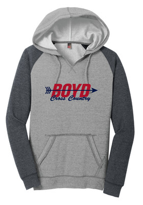 XC/T&amp;F Fan Wear - Arrow - Ladies Raglan Hoodie