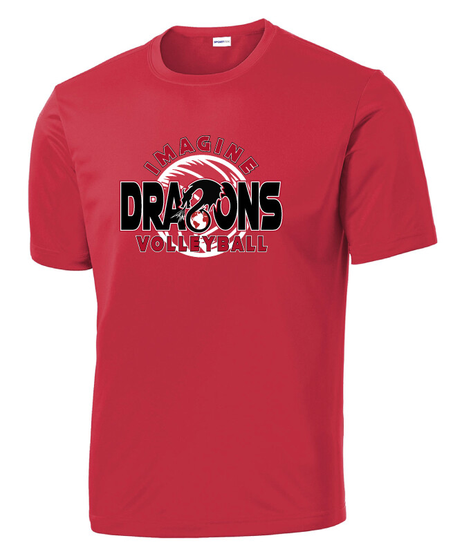 2021-22 VB Fan Wear - Dri-Fit Short Sleeve, Color: Red