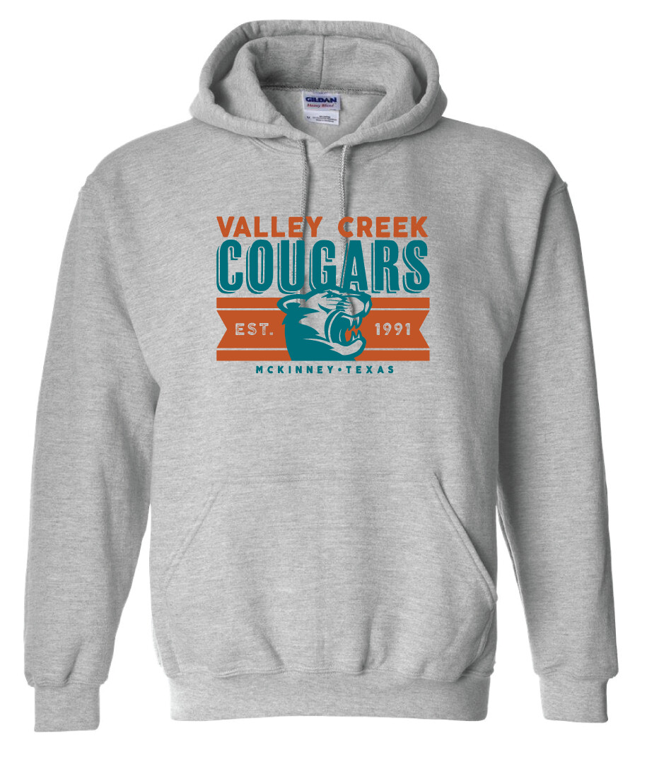 VC Gear - EST. 1991 - Hoodie, Garment Color: Athletic Heather