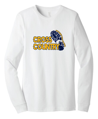 McKinney XC - Footprint - Bella+Canvas Long Sleeve