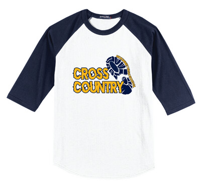 McKinney XC - Footprint - Raglan Baseball