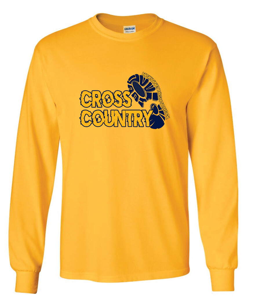 McKinney XC - Footprint - Long Sleeve, Garment Color: Gold