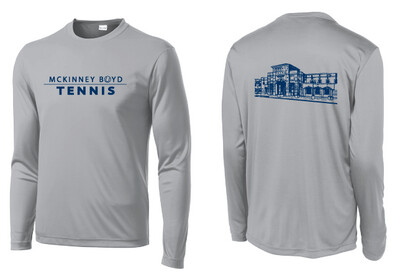 Tennis Simple w/ School Fan Wear - Dri-Fit LS