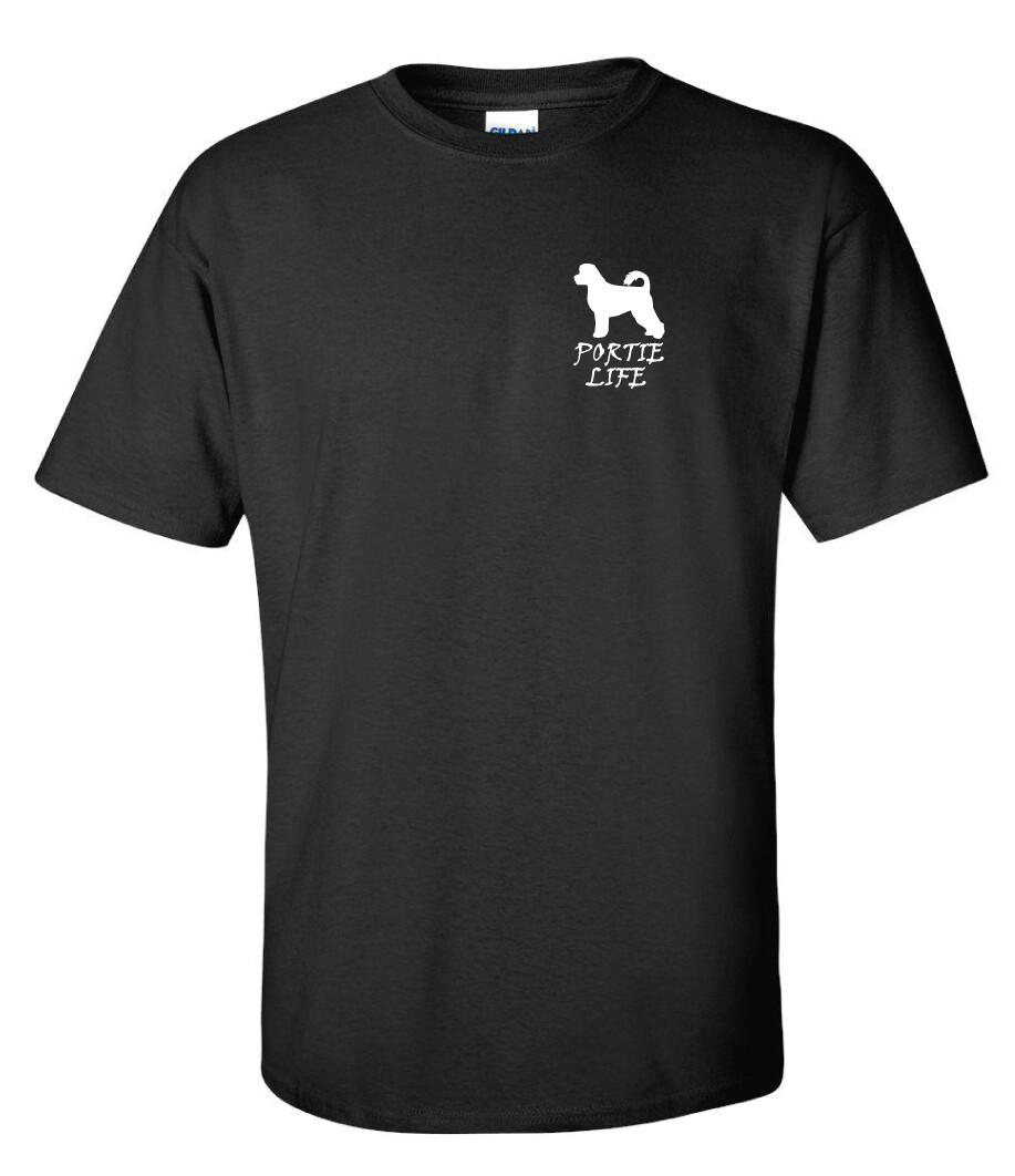 USSPWDC - Portie Life - Unisex Short Sleeve, Garment Color: Black