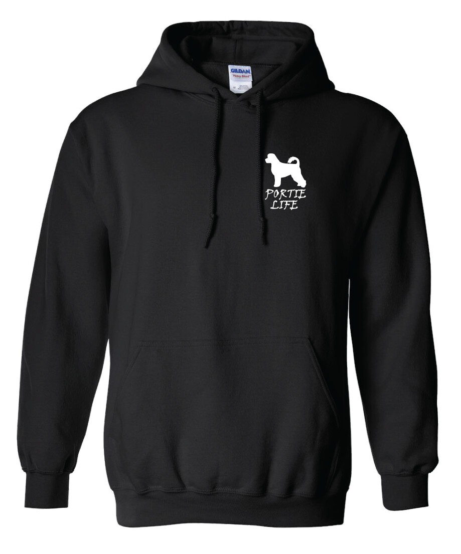 USSPWDC - Portie Life - Unisex Hoodie, Garment Color: Black