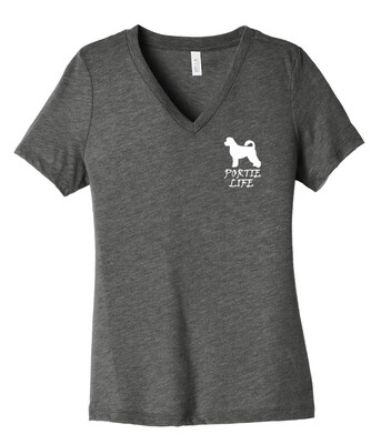 USSPWDC - Portie Life - Ladies Bella+Canvas V-Neck