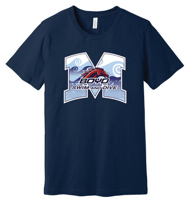 Boyd Swim &amp; Dive - M Waves - Bella+Canvas Short Sleeve