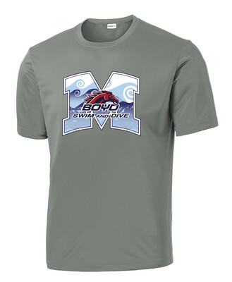 Boyd Swim &amp; Dive - M Waves - Dri-Fit Short Sleeve