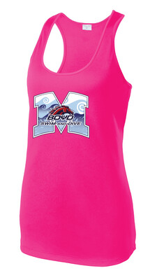 Boyd Swim &amp; Dive - M Waves - Ladies Dri-Fit Racerback Tank