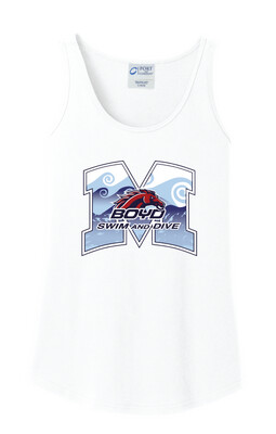 Boyd Swim &amp; Dive - M Waves - Ladies Cotton Tank