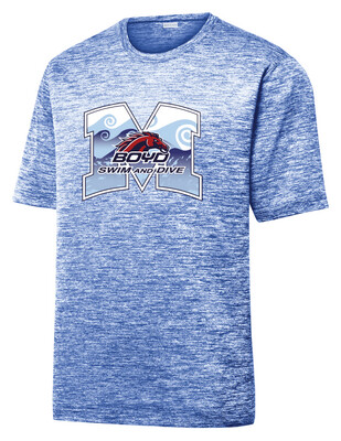 Boyd Swim &amp; Dive - M Waves - Electric Dri-Fit Short Sleeve