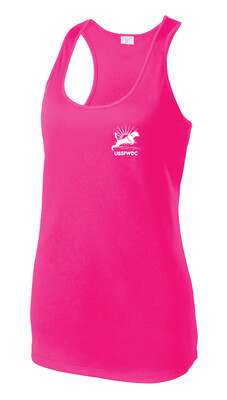 USSPWDC - Sunrise Dog - Ladies Dri-Fit Racerback Tank