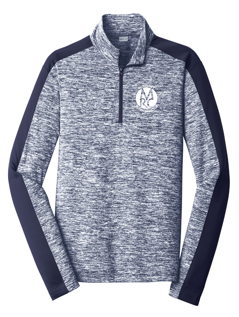 MRC - Ladies Electric Heather 1/4 Zip Pullover