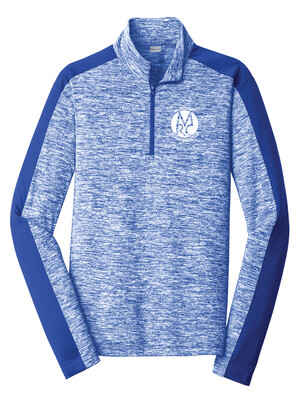 MRC - Ladies Electric Heather 1/4 Zip Pullover