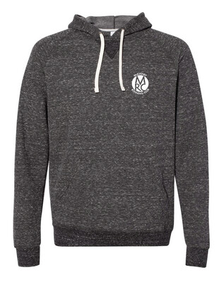 MRC - Snow Heather Raglan Hooded Sweatshirt