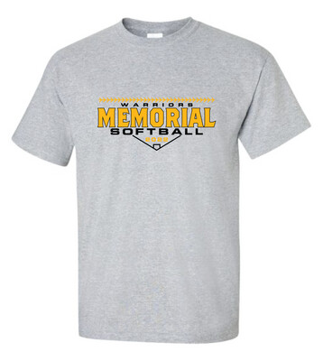 Memorial Softball - Block Design - Short Sleeve