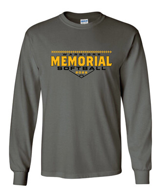 Memorial Softball - Block Design - Long Sleeve