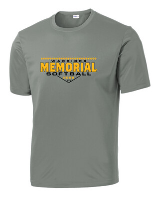 Memorial Softball - Block Design - Dri-Fit Short Sleeve