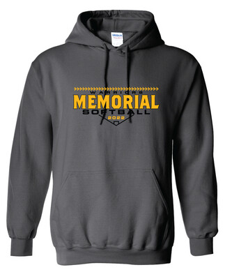 Memorial Softball - Block Design - Hoodie