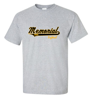 Memorial Softball - Script Design - Short Sleeve