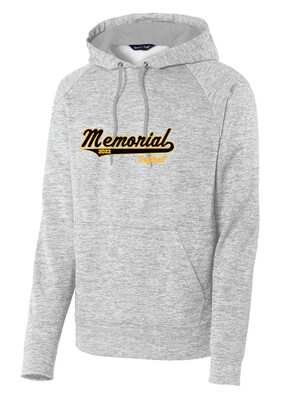Memorial Softball - Script Design - Electric Dri-Fit Hoodie