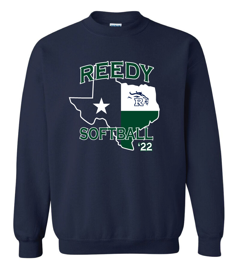 Reedy Softball - Texas Proud - Crew Sweatshirt