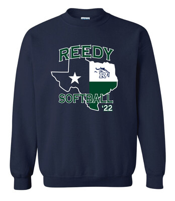 Reedy Softball - Texas Proud - Crew Sweatshirt