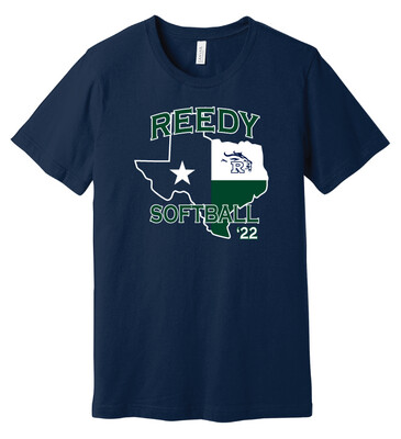 Reedy Softball - Texas Proud - Bella+Canvas Short Sleeve