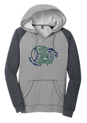 Reedy Softball - Flip the Script - Lightweight Raglan Hoodie
