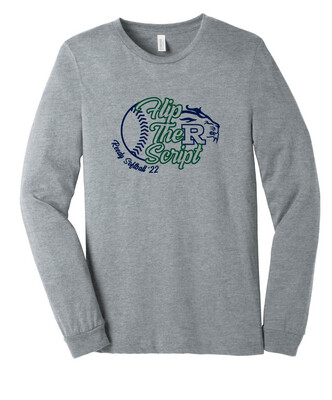 Reedy Softball - Flip the Script - Bella+Canvas Long Sleeve