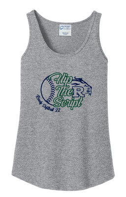 Reedy Softball - Flip the Script - Ladies Cotton Tank