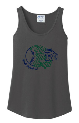 Reedy Softball - Flip the Script - Ladies Cotton Tank