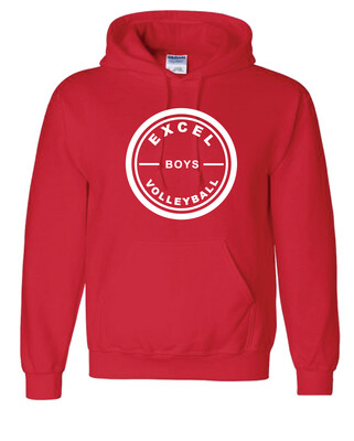 Excel Volleyball - Circle Design - Hoodie