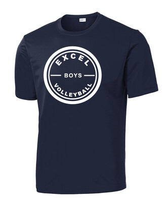Excel Volleyball - Circle Design - Dri-Fit Short Sleeve