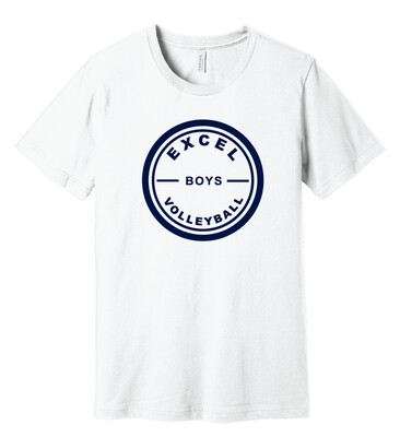 Excel Volleyball - Circle Design - Bella+Canvas Short Sleeve