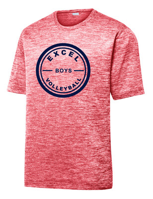 Excel Volleyball - Circle Design - Electric Dri-Fit Short Sleeve