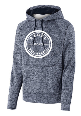 Excel Volleyball - Circle Design - Electric Dri-Fit Hoodie