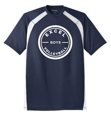 Excel Volleyball - Circle Design - DryZone Dri-Fit