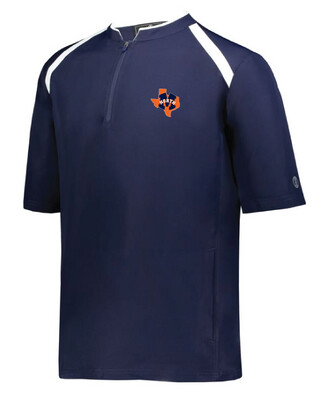 Embroidered 1/4 Zip Pullover