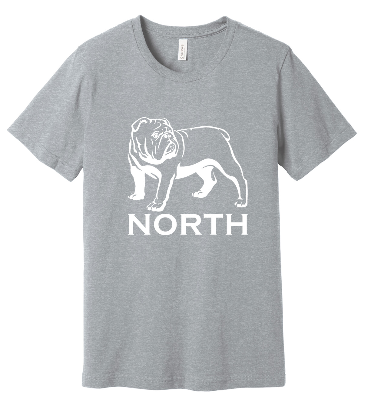 Bulldog North, Garment Color: Athletic Heather