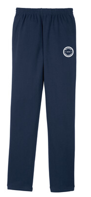 Excel Volleyball - Circle Design - Open-Bottom Sweatpants