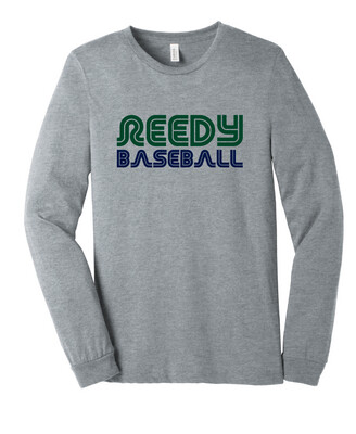 Reedy Baseball - Retro - Bella+Canvas Long Sleeve