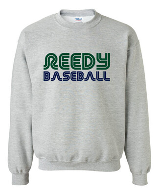 Reedy Baseball - Retro - Crew Sweatshirt