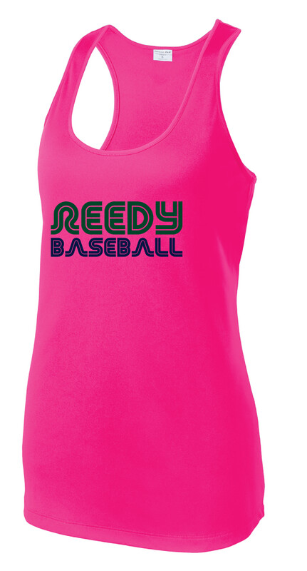 Reedy Baseball - Retro - Racerback Dri-Fit Tank