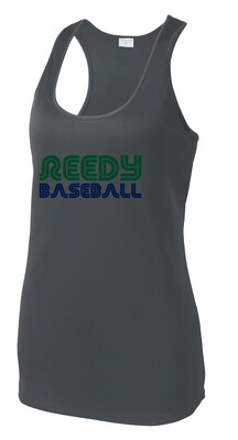 Reedy Baseball - Retro - Racerback Dri-Fit Tank