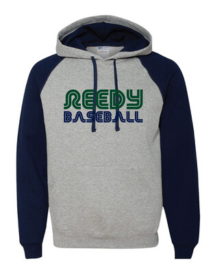 Reedy Baseball - Retro - Raglan Hoodie