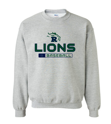 Reedy Baseball - Lions Baseball - Crew Sweatshirt