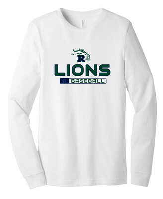 Reedy Baseball - Lions Baseball - Bella+Canvas Long Sleeve