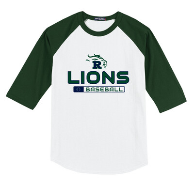 Reedy Baseball - Lions Baseball - Raglan Baseball